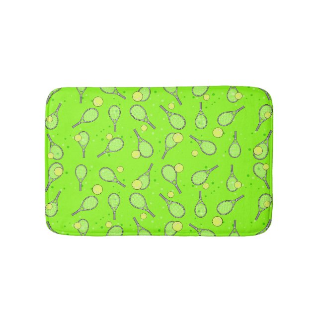 Alfombrilla De Baño Diseño de tenis (Anverso)