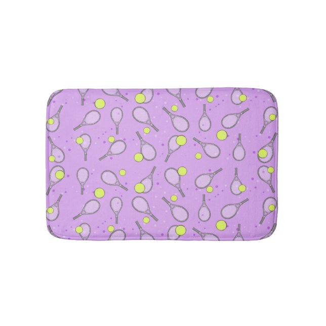 Alfombrilla De Baño Diseño de tenis (Anverso)