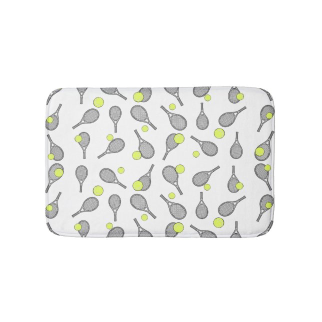 Alfombrilla De Baño Diseño de tenis (Anverso)