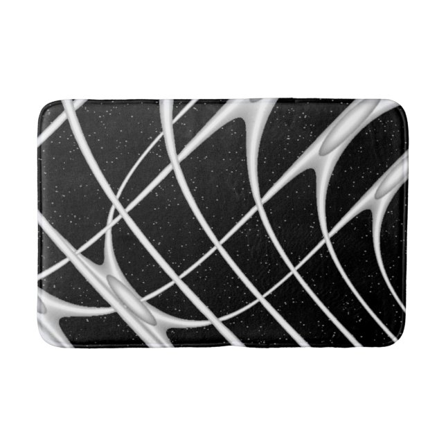 Alfombrilla De Baño Diseño del espacio de galaxia (Anverso)