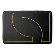Diseño geométrico elegante moderno de oro falso