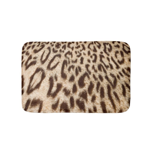 Alfombrilla De Baño Diseño moderno de Pieles de Leopardo (Anverso)