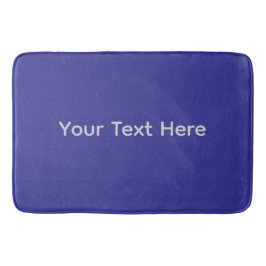 Alfombrilla De Baño diseño personalizado azul