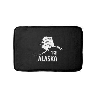 Alfombrilla De Baño Diseño pesquero de Fish Alaska