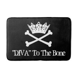 Alfombrilla De Baño "DIVA" Al Hueso