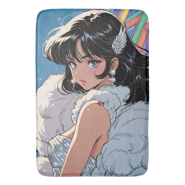 Alfombrilla De Baño Diva del anime (Frente vertical)