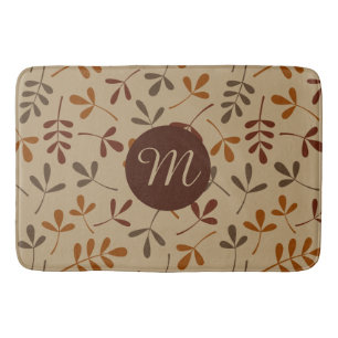 Alfombrilla De Baño Diversas hojas de otoño Ptn (Personalizado)