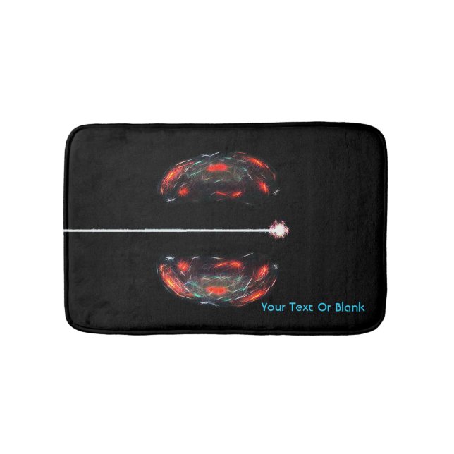 Alfombrilla De Baño Dividiendo El Átomo (Anverso)