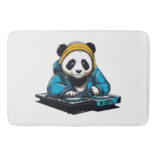 Alfombrilla De Baño DJ Kawaii Panda