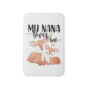 Alfombrilla De Baño Doe and Fawn Mi Nana me ama