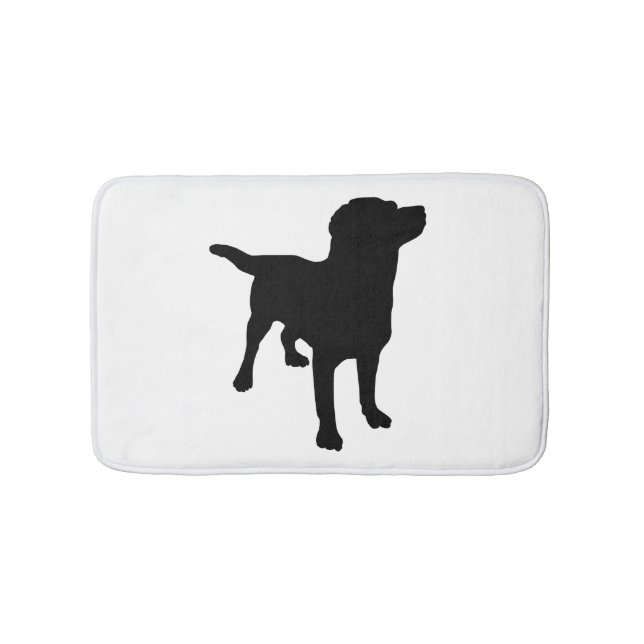 Alfombrilla De Baño Dog Silhouette (Anverso)
