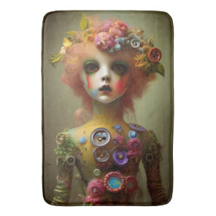 Alfombrilla De Baño Doll Creepy - Crónicas de muñecas enigmáticas