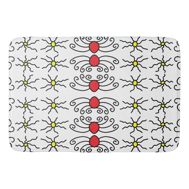 Alfombrilla De Baño Doodle Sun (Anverso)