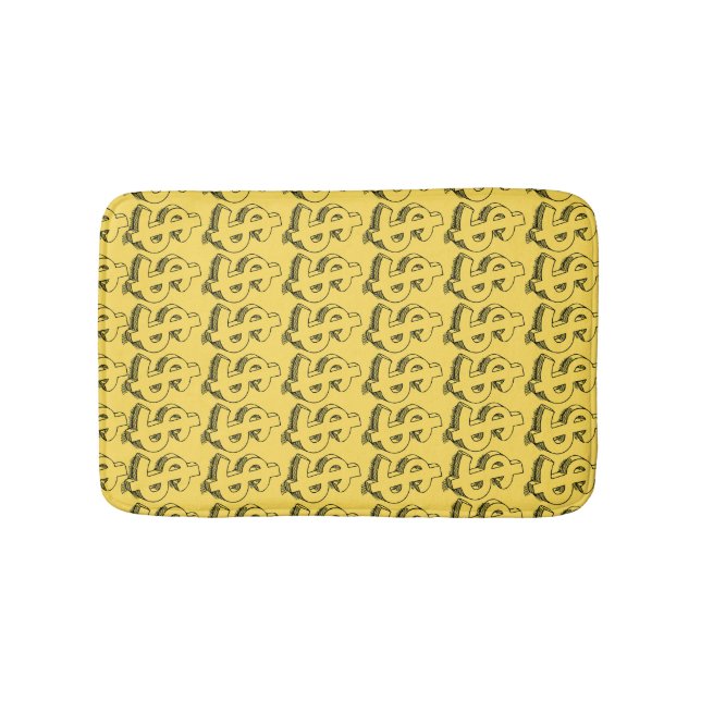 Alfombrilla De Baño dorado (Anverso)