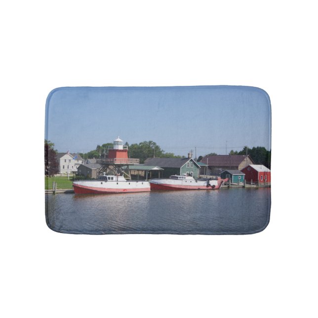 Alfombrilla De Baño Dos ríos, batata Wisconsin (Anverso)
