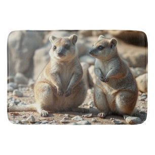 Alfombrilla De Baño Dos Rottnest Australianos Es Land Quokkas,