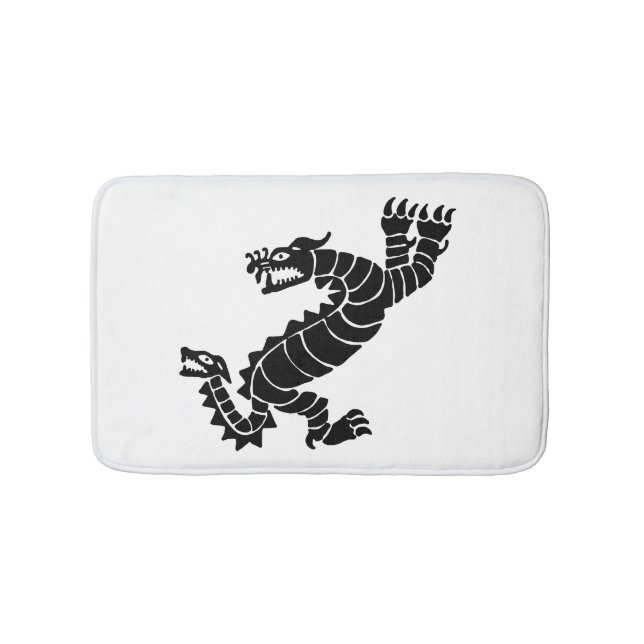 Alfombrilla De Baño Dragón peruano (Anverso)