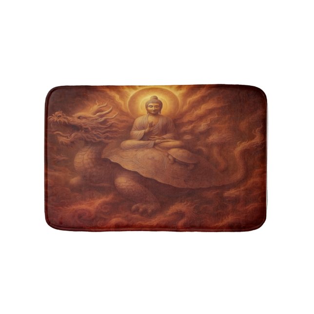 Alfombrilla De Baño Dragon Turtle (Anverso)