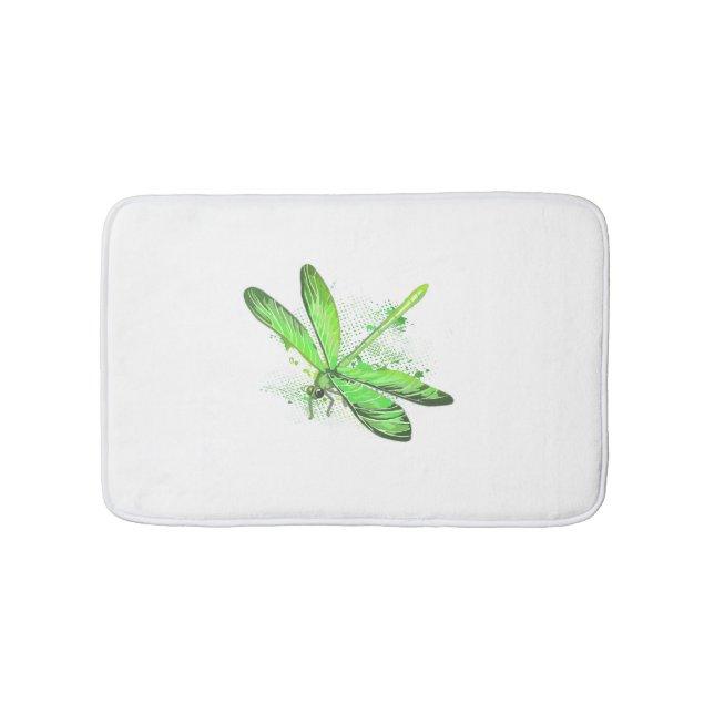 Alfombrilla De Baño Dragón verde (Anverso)