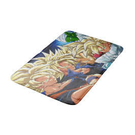Alfombrilla De Baño Dragonball Sayan