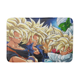 Alfombrilla De Baño Dragonball Sayan