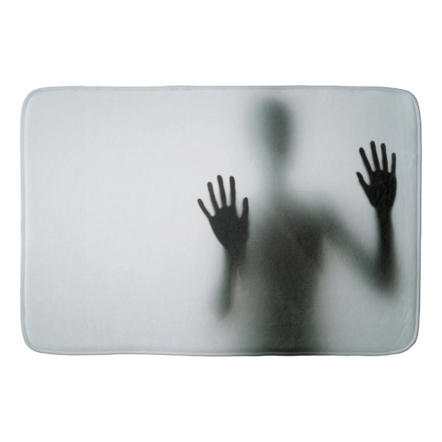 Alfombrilla De Baño Dramática Silhouette Bath Mat - Moderno (Anverso)
