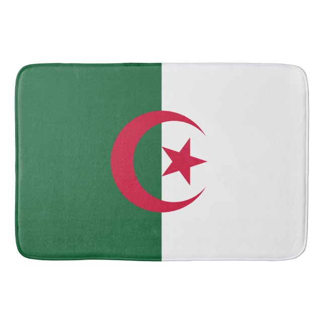Alfombrilla De Baño Drapeau Algérie (Anverso)