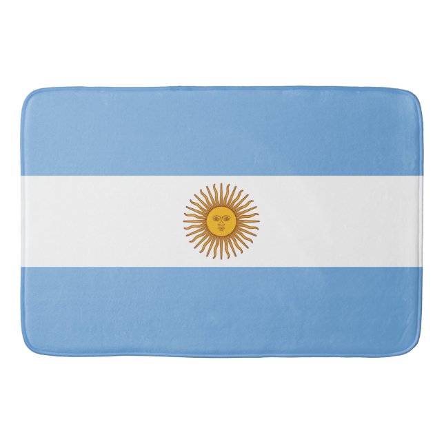 Alfombrilla De Baño Drapeau Argentine (Anverso)