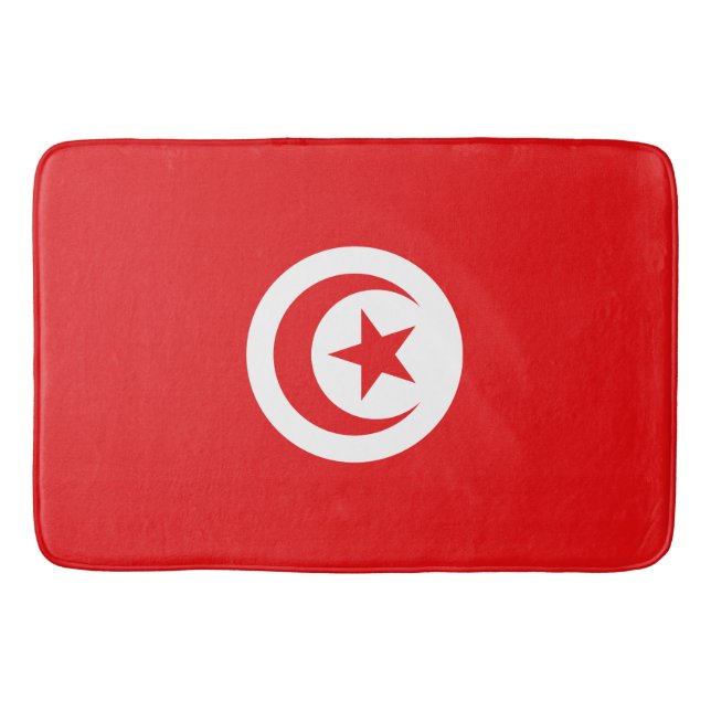 Alfombrilla De Baño Drapeau Tunisie (Anverso)