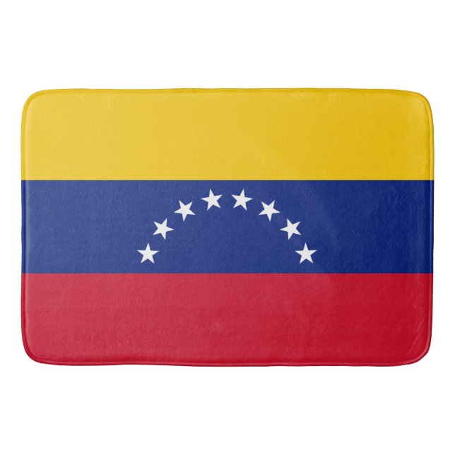Alfombrilla De Baño Drapeau Venezuela (Anverso)
