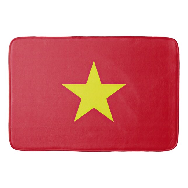Alfombrilla De Baño Drapeau Vietnam (Anverso)