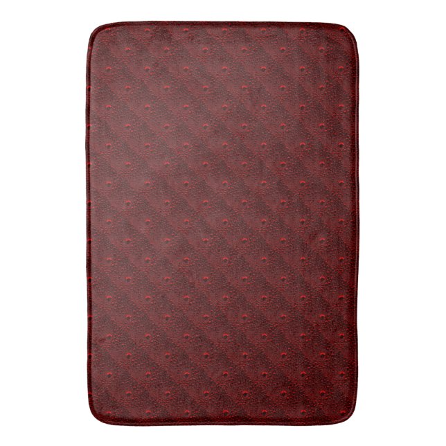 Alfombrilla De Baño Drogas de agua en Crimson Metalizado (Frente vertical)
