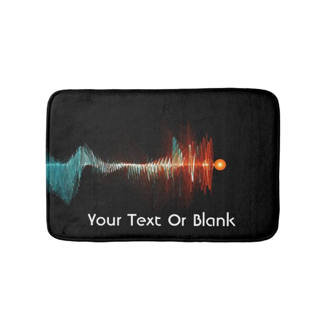 Alfombrilla De Baño Dualidad de onda de partículas (Anverso)