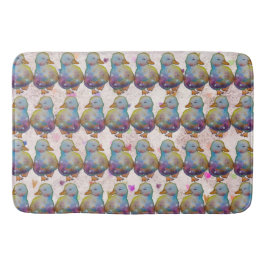 Alfombrilla De Baño Duck named Rainbow