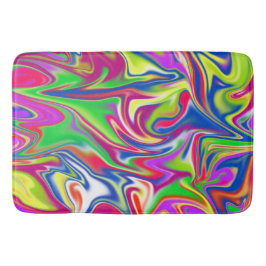 Alfombrilla De Baño "Dulces Swirls: El Delight de la Mármol de Bubbleg