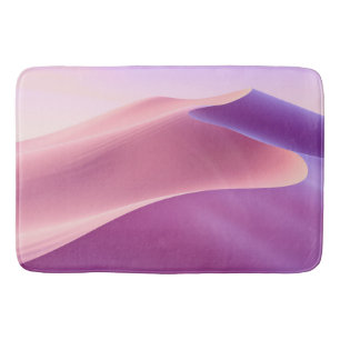 Alfombrilla De Baño Dunas de arena en rosa y lavanda