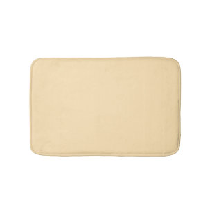 Alfombrilla De Baño durazno claro minimalista color pastel sólido clar