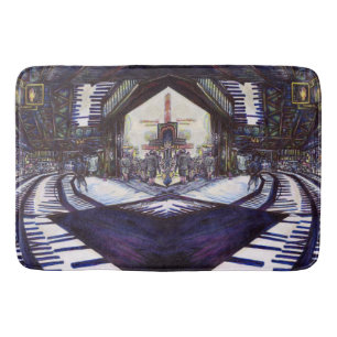 Alfombrilla De Baño Dustar el piano