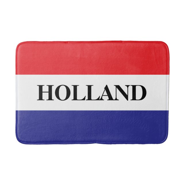 Alfombrilla De Baño Dutch country flag of the Netherlands bath mat rug (Anverso)