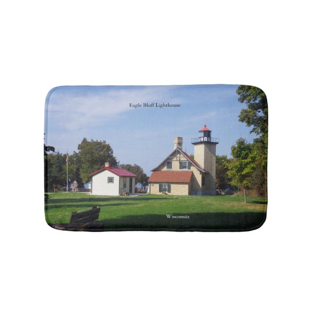 Alfombrilla De Baño Eagle Bluff Lighthouse 2025 bathmat (Anverso)