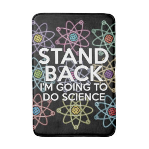 ALFOMBRILLA DE BAÑO ÉCHATE ATRÁS VOY A HACER CIENCIA