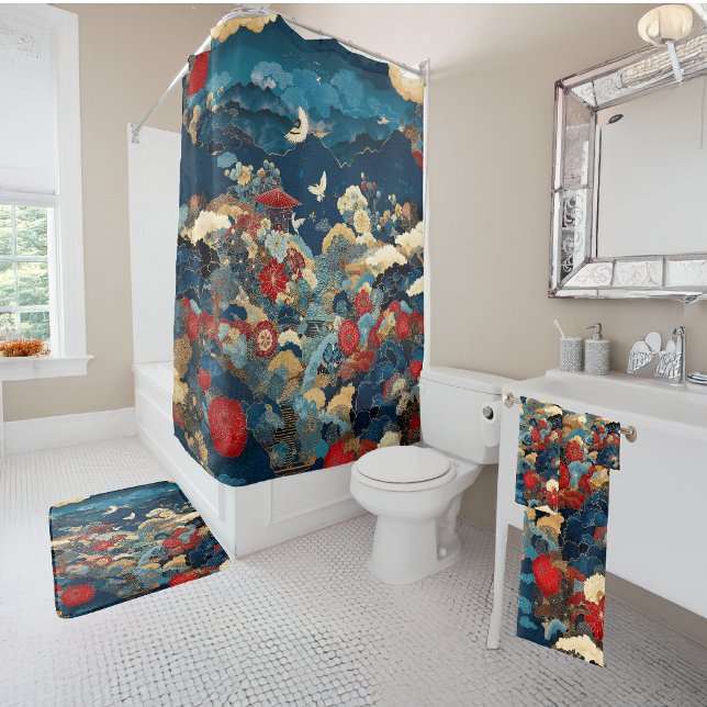 Alfombrilla De Baño Ecos de arte de baño de lujo de Japón (Subido por el creador)