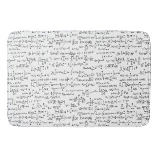 Alfombrilla De Baño Ecuaciones escritas mano //de la matemáticas