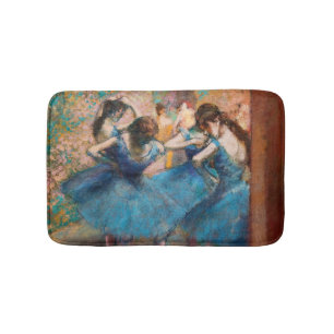 Alfombrilla De Baño Edgar Degas - Bailarinas de azul