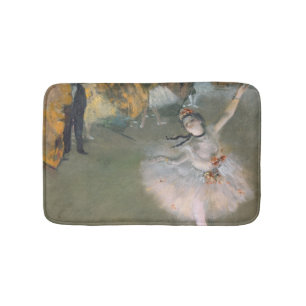 Alfombrilla De Baño Edgar Degas el la estrella, o bailarín en la