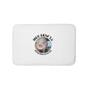 Alfombrilla De Baño Edinburgh Hippo Pygmy en Escocia- Moo Deng 2.0 Hi
