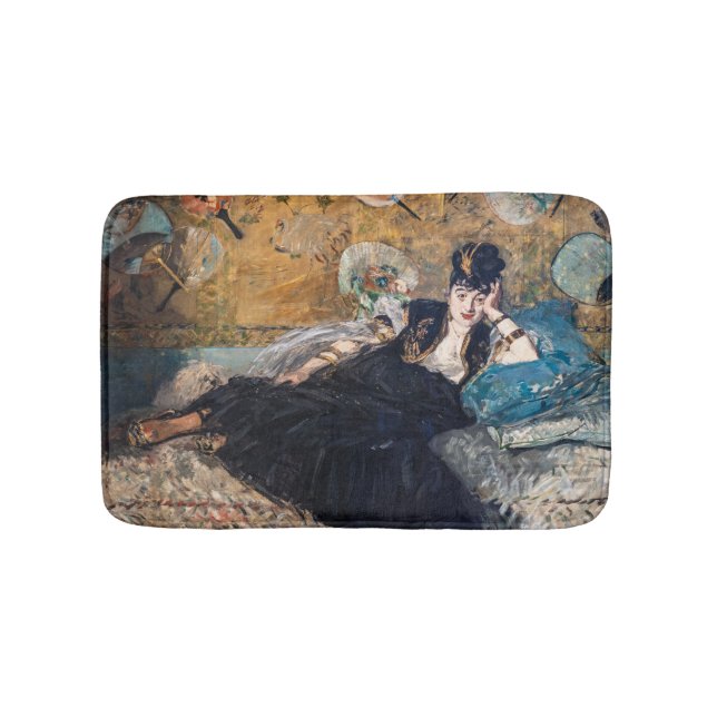 Alfombrilla De Baño Edouard Manet - Dama de fans (Anverso)
