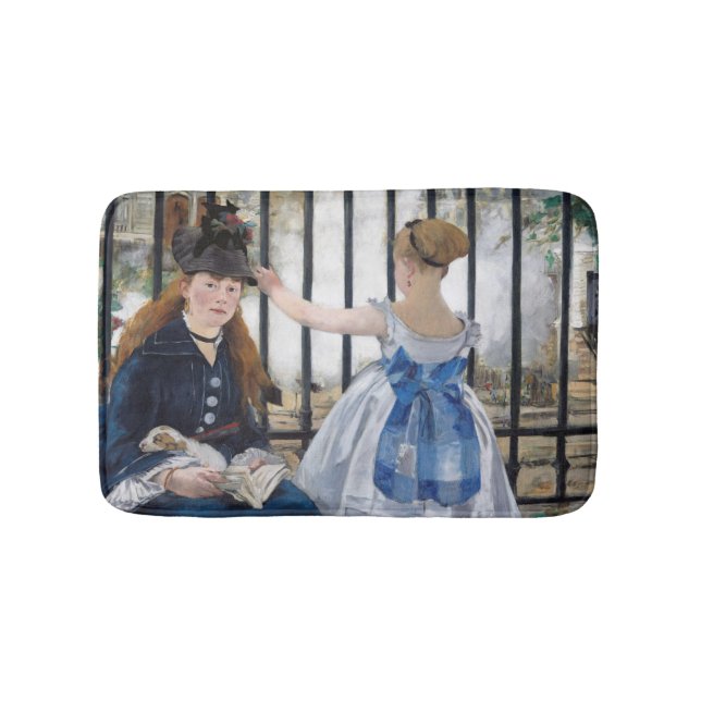 Alfombrilla De Baño Edouard Manet - El ferrocarril (Anverso)