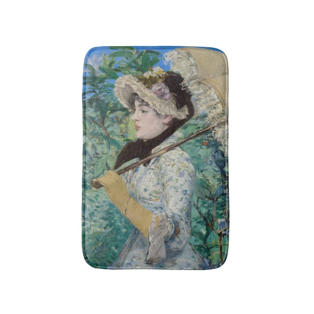 Alfombrilla De Baño Edouard Manet - Jeanne / Spring (Frente vertical)