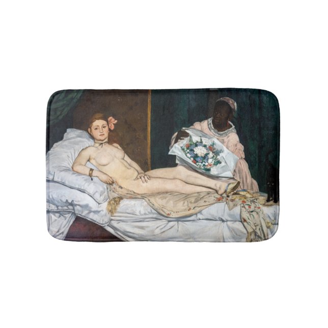 Alfombrilla De Baño Edouard Manet - Olympia (Anverso)